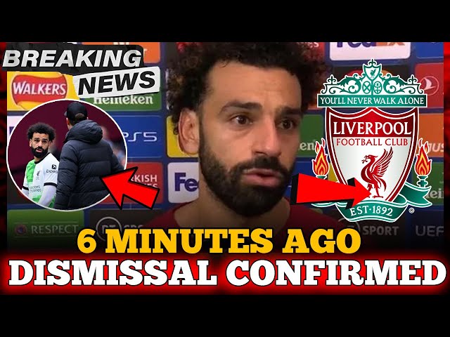 🚨JUST CONFIRMED! SALAH SAYS GOODBYE TO LIVERPOOL! FINALLY BROKEN THE SILENCE! LIVERPOOL NEWS TODAY
