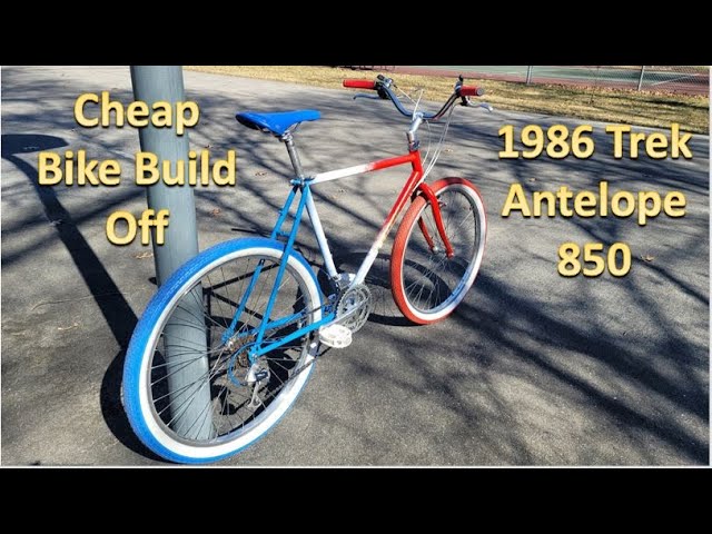 Cheap Bike Build Off - Bike Build for less than $150 - 1986 Trek Antelope 850 #cheapbikebuildoff