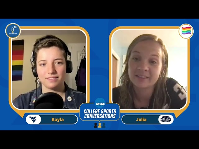 College Sports Conversations: Pride Month - Julia Hand talks with Kayla Gagnon