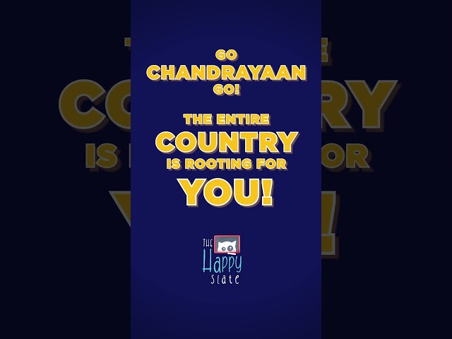 Go Chandrayaan! A billion hearts beat for you #shorts #short #animation #India #space