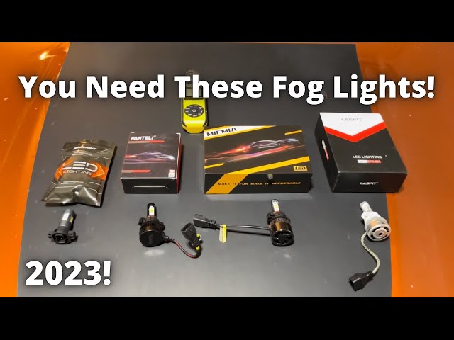 Brightest LED Fog Lights: Sealight, Fanteli, Mifmia, and Lasfit Tested. Which brand is the best?