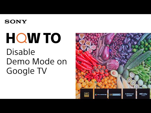 How to disable Demo Mode on Google TV
