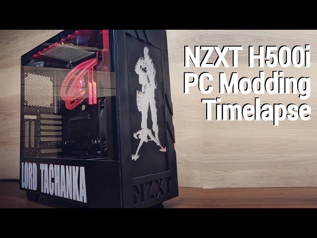 Modding the NZXT H500i PC case: LORD TACHANKA