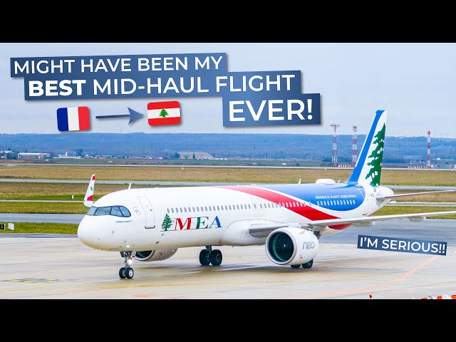 TRIPREPORT | Middle East Airlines (ECONOMY) | Airbus A321neo | Paris CDG - Beirut