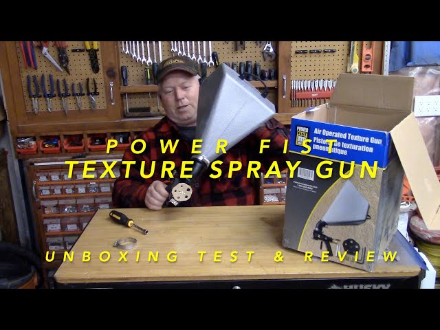 Power Fist Texture Gun Unboxing Test & Review