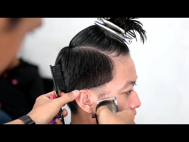 Taper Fade dan Comma - Mens Haircuts Transformation