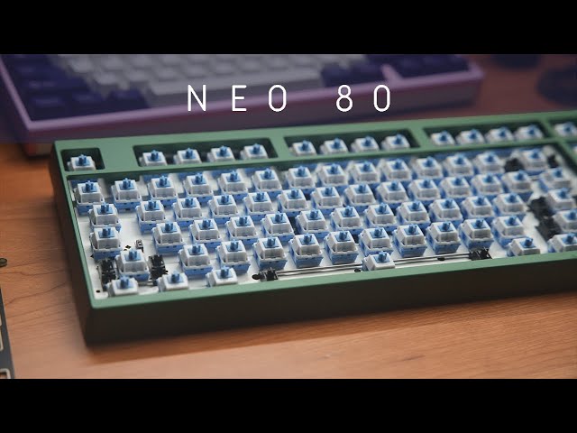 My Endgame Mechanical Keyboard is (under) $150. Qwertykeys Neo80 Review!