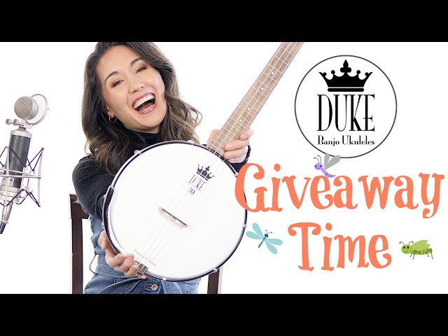 You could WIN a NEW Duke10 Banjo Ukulele!
