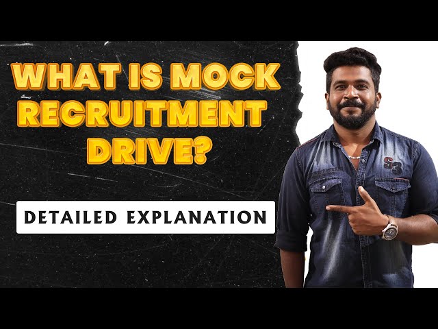 WHAT IS MOCK RECRUITMENT  DRIVE? | FULL EXPLANATION | HOW TO USE MOCK DRIVE? | CRACKWITH JACK | CWJ