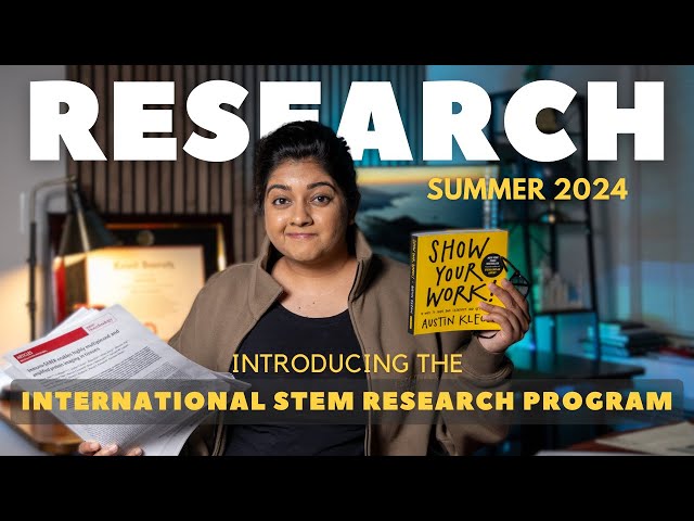 Free to Apply Summer Research Program 🔬