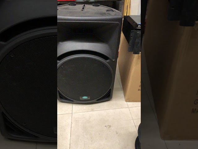 Old Acoustic Control Speakers with Amplifier - First Test