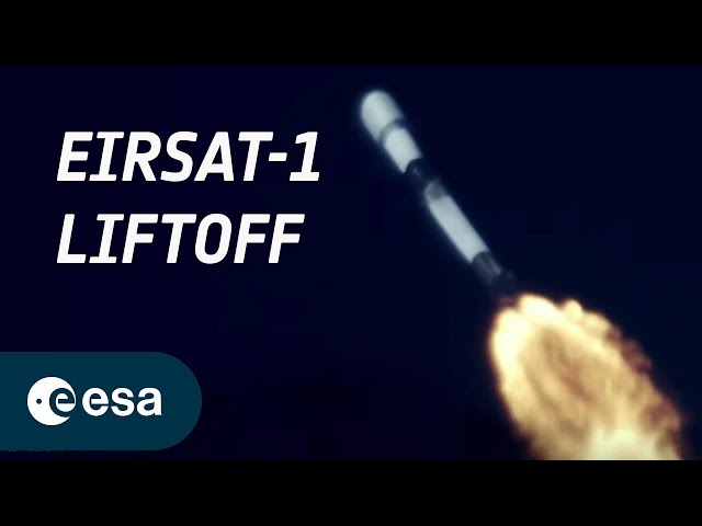EIRSAT-1 liftoff