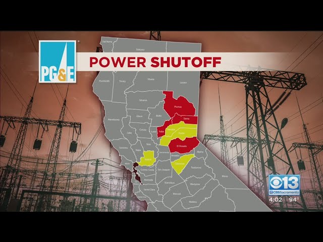 PG&E To Shut Off Power To Nearly 54K Customers Beginning Wednesday