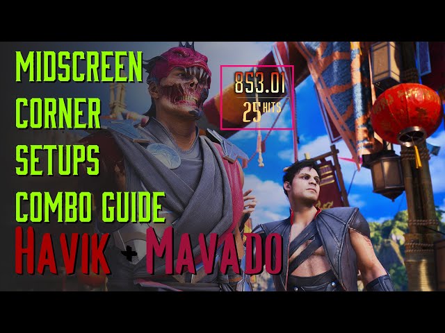 Mortal Kombat 1 Havik Mavado Combo + Setups Guide (New Best Kameo?)