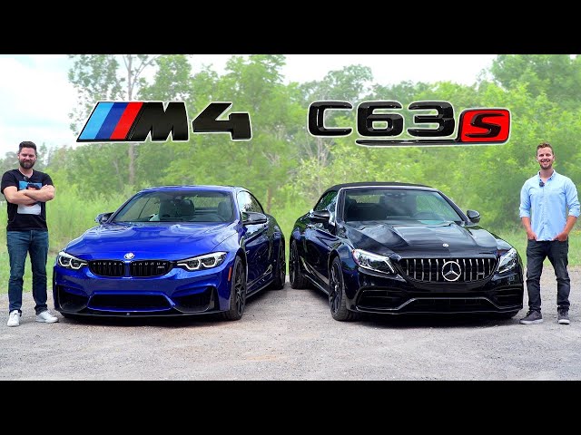 2020 BMW M4 vs Mercedes-AMG C63 S // Battle Of Brutes