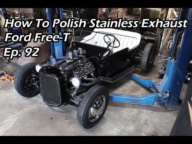 How To Polish Stainless Exhaust - Ford Free-T - Ep. 92