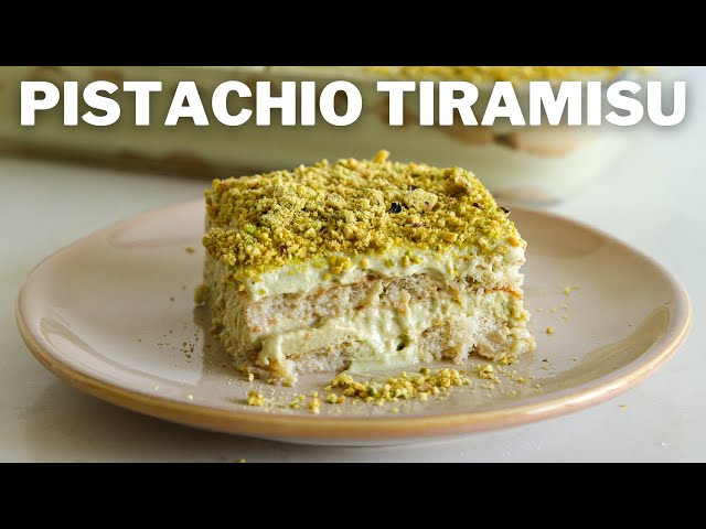 Pistachio Tiramisu Recipe