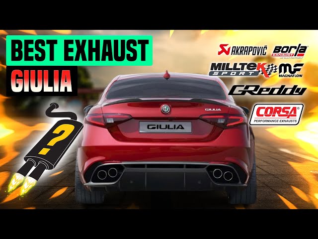 Alfa Romeo Giulia Exhaust Sound 🔥 Review,Upgrade,Mods,Stock,Mod,Akrapovic,Remus,iPe,Capristo +
