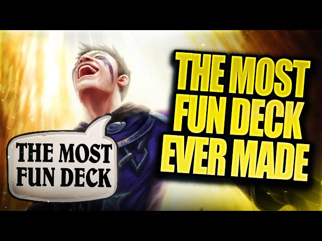 THE MOST FUN DECK EVER | Renounce Darkness Warlock Deck | Darkmoon Faire | Wild Hearthstone
