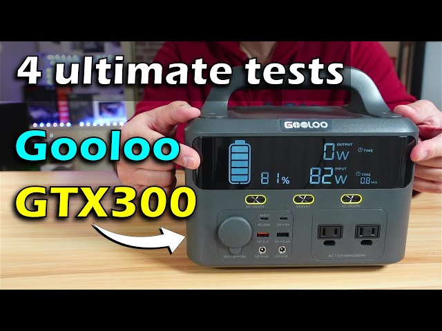 Gooloo GTX300 Portable Power Station, good for sensitive devices?