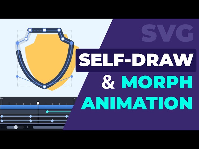 Combine Morphing With a Self-Drawing Animation | SVGator