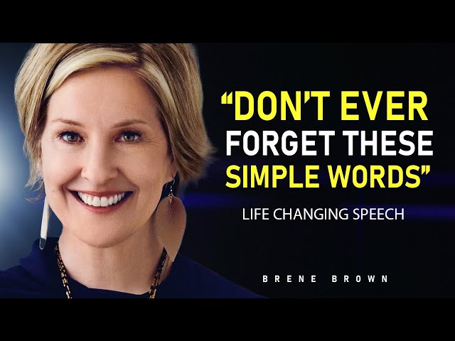 Brené Brown "Shame can not Survive Empathy" | Inspirational & Motivational Video
