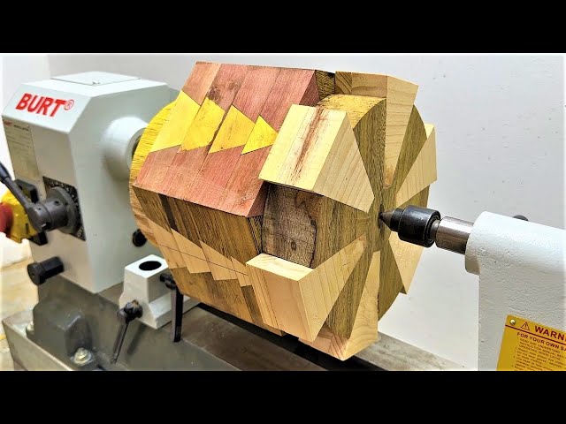 Huge Treasure From Perfectly Crafted Wood Scraps And Created Super Products On A Wood Lathe