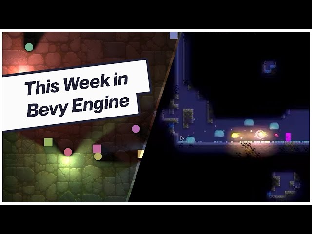 This Week in Bevy - 2d Lighting, Particle Systems, Meshlets, and more