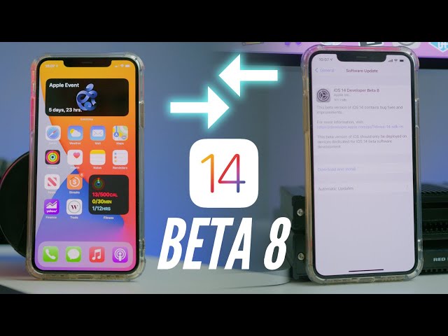 iOS 14 Beta 8 Released! Official Release Soon?!