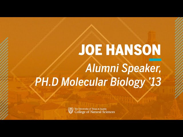 2023 College of Natural Sciences Commencement: Alumni Speaker Joe Hanson
