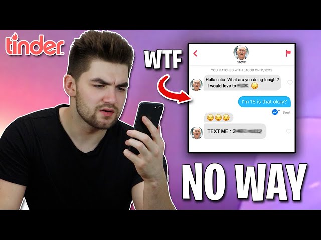 So I Pretended To Be A Girl on TINDER..  (Really weird)