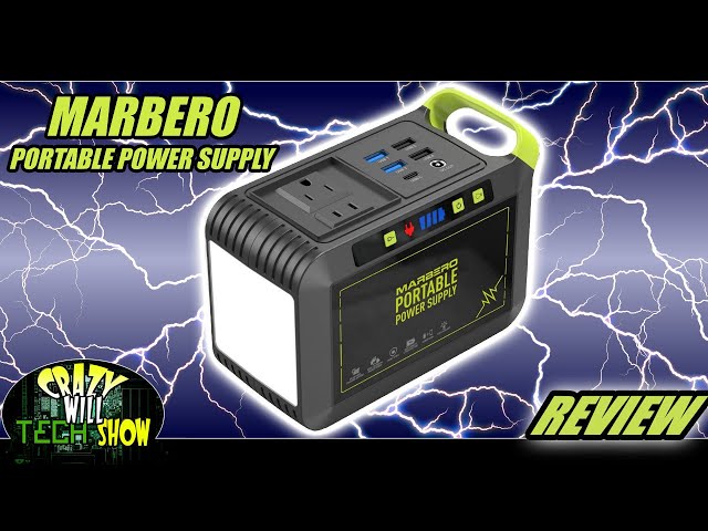 MARBERO 88Wh Portable Power Station Review: Your Ultimate Camping and Emergency Backup Solution!