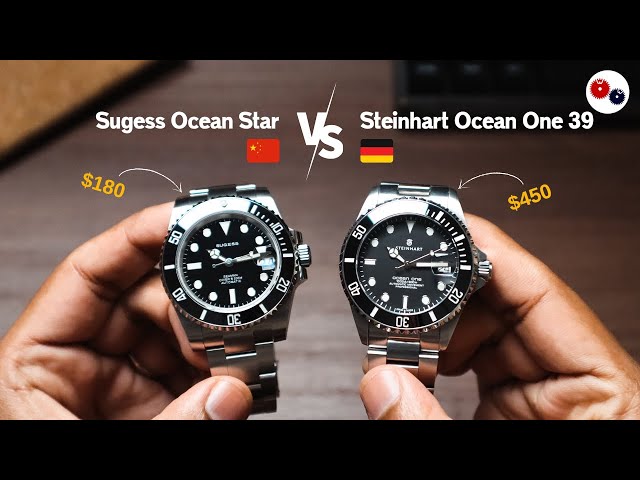 Who Makes The BEST Submariner Homage? - Steinhart Ocean One 39 vs Sugess Ocean Star