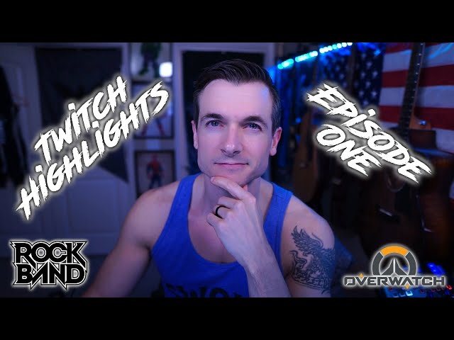 Awkward Tyson - Twitch Highlights Weekly Recap - Episode 1 - Overwatch and Rock Band!