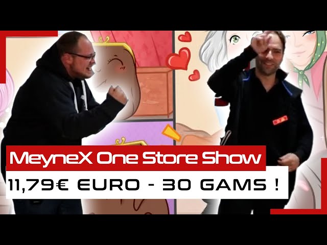 MeyneX One Store Show - Das Sofa - 11 Euro- 30 Games! - MeyneX & Tim