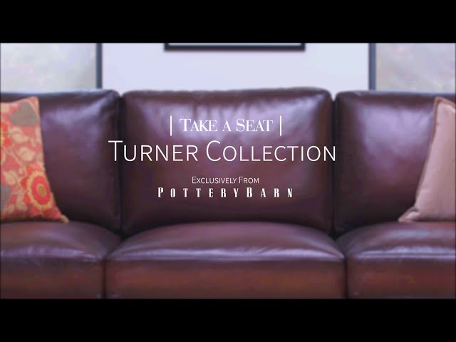 Take A Seat | Turner Square Arm Leather Sofa