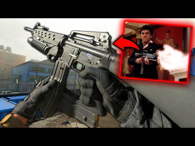 Tony Montana M16 Loadout from SCARFACE in Modern Warfare 3 Multiplayer Gameplay