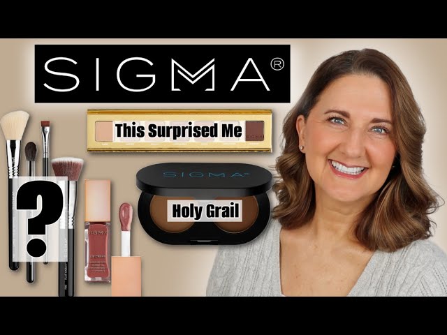 Sigma Makeup & Brushes Review for Over 50 ⭐️ NOT SPONSORED ⭐️
