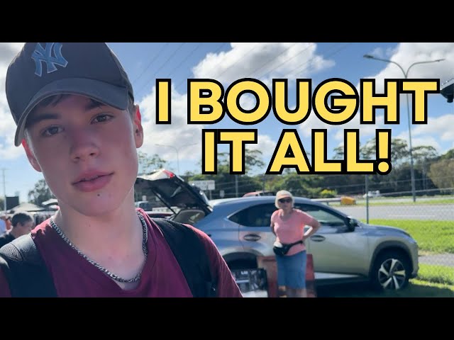 He Bought Everything At The Flea Market!