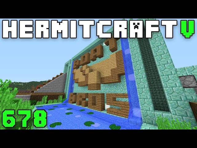 Hermitcraft V 678 Building Up The Boat Bros