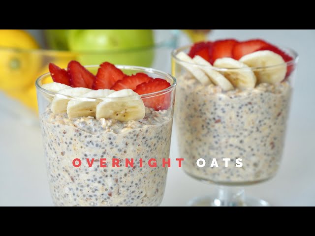 Creamy Overnight Oats | Healthy, Easy & Delicious Breakfast Recipe
