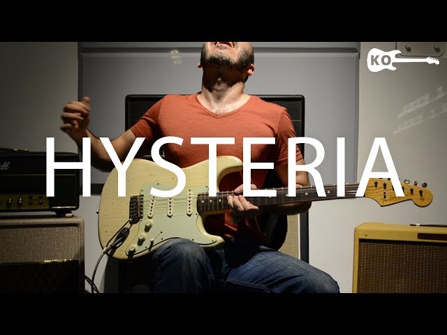 Muse - Hysteria - Electric Guitar Cover by Kfir Ochaion