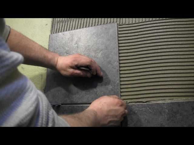 How to tile a shower wall- Cutting and Installing Wall Tile