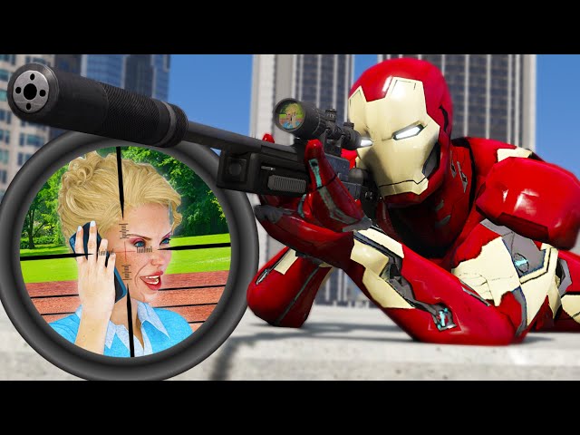 Hitman Jobs as Iron Man in GTA 5 RP..