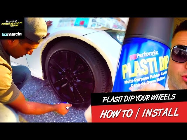 HOW TO PLASTI DIP YOUR WHEELS Without Taking them Off - Guide Start to Finish (Danny EP Trailer)