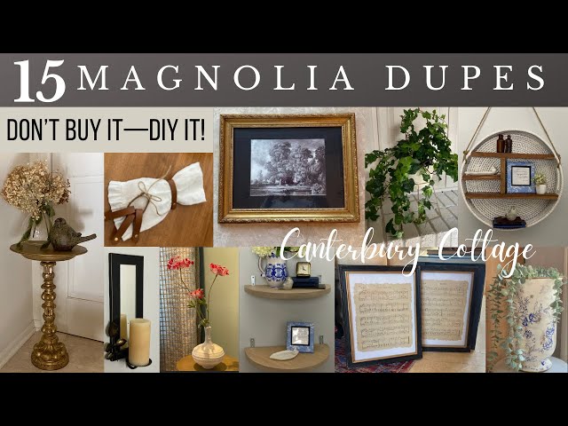 15 SPRING MAGNOLIA DUPES: DON’T BUY IT; DIY IT!