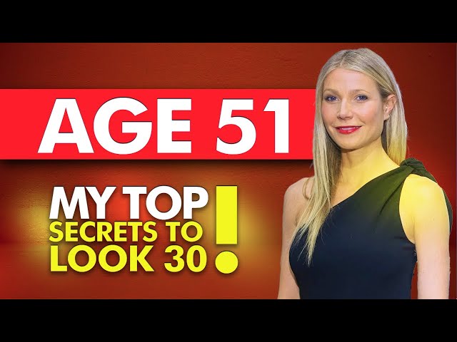 51 Yrs Old Gwyneth Paltrow Looks 20 Years YOUNGER 🔥 She Revealed Her Ageless Beauty SECRETS