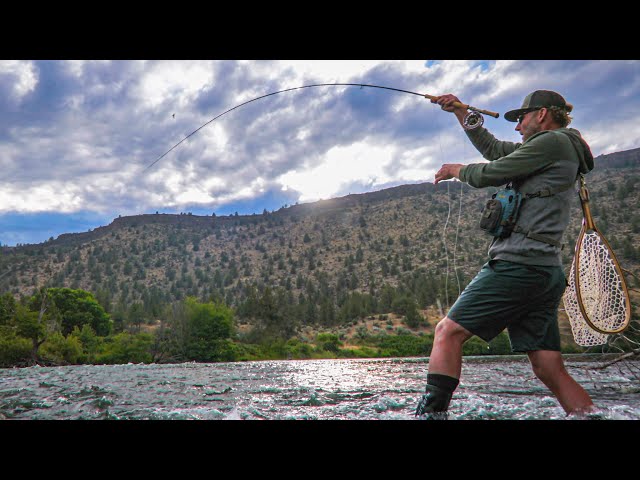 Micro Spey Fly Fishing and BIG TROUT on the DESCHUTES RIVER - by Todd Moen