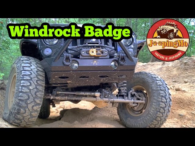 Jeep badge of honor, Finishing 51 Windrock offroad park tn.