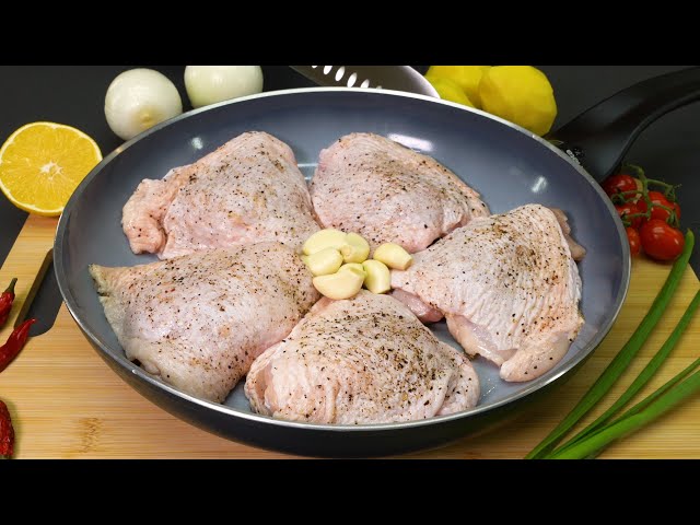 Delicious chicken thighs. Recipe from Austria. Simple and fast!